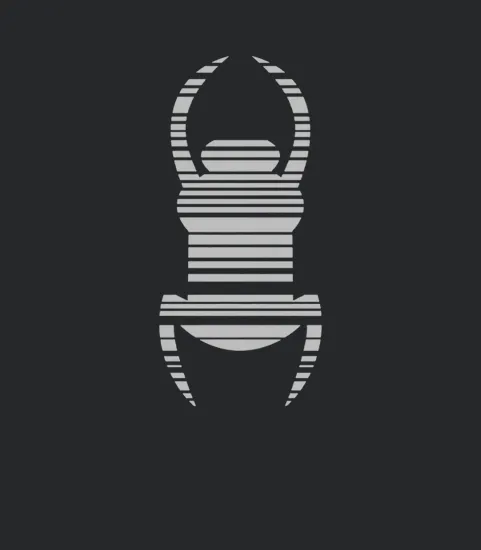 Travel Bug Geocaching White